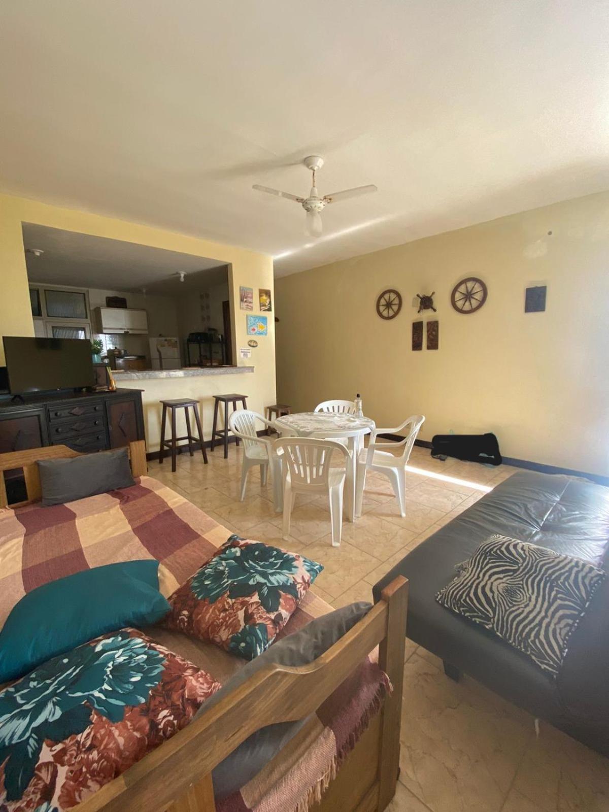 Apto Pé Na Areia - Wi-fi Gratuito - Tranquilidade à Beira Mar Apartamento