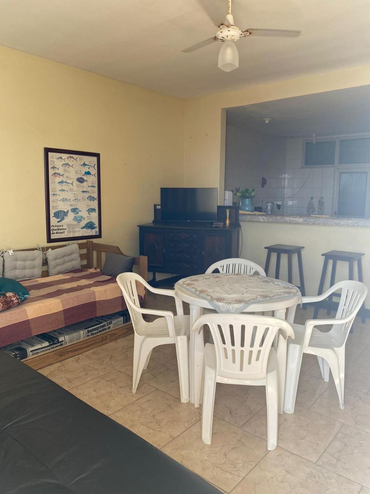 Apto Pé Na Areia - Wi-fi Gratuito - Tranquilidade à Beira Mar Apartamento Cabo Frío